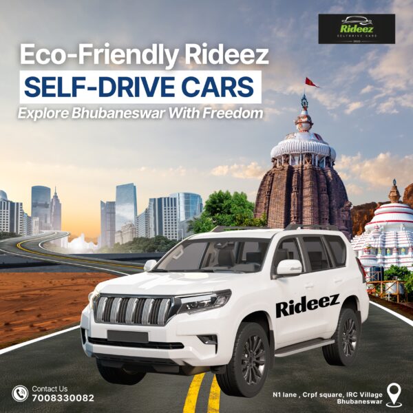 Eco-Friendly Rideez Self-Drive Car Rentals in Bhubaneswar: Waiting for You to Explore