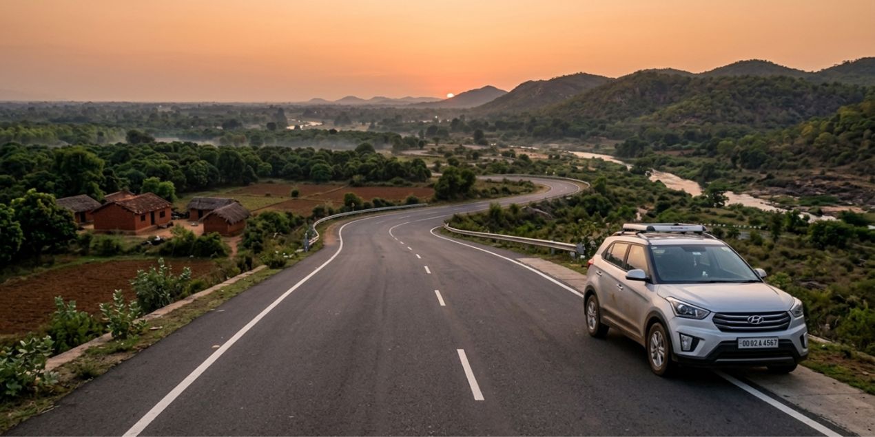 Top 10 Road Trips from Bhubaneswar You Can Do with a Rental Car