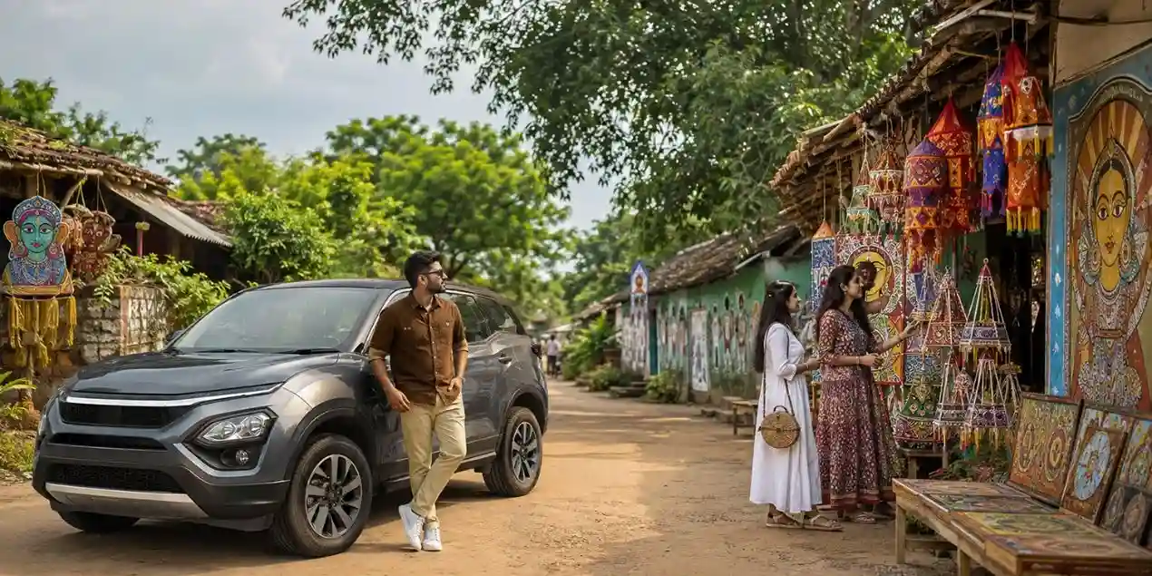 Pipili & Raghurajpur: Craft Village Stopovers on Your Bhubaneswar to Puri Self-Drive 